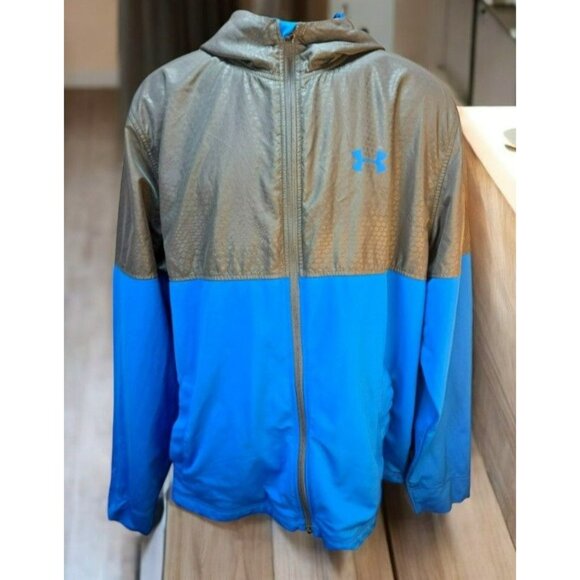 Under Armour Mens Loose Fit Hoodie Jacket XL *Small Flaw - Picture 1 of 9